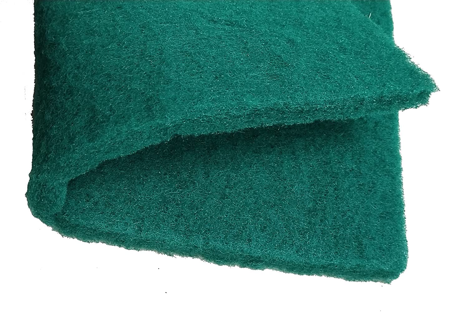 Tunai Pilteo Reusable Sponge Easy to Cut Filters for Both Mechanical and Biological Filtration in Aquarium Fish Tank, Super Absorbent 43X30X4 CM Thickness (Green, Pack of 1)