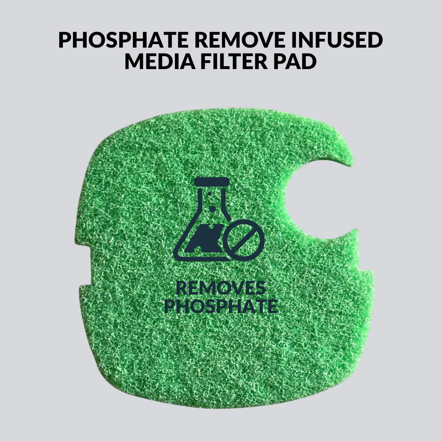 TUNAI SUNSUN Phosphate Remove Infused Media Filter Pad (Pack of 2) | Suitable for HW-304A&B | Eliminate Phosphates from Aquarium Water | Original from Store (Light Green, HW-304A and HW-304B)