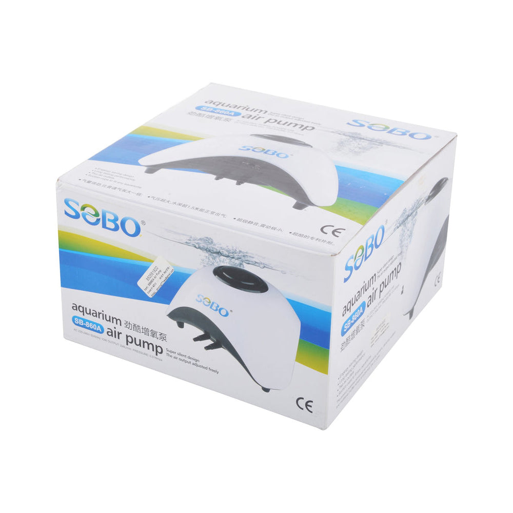 SOBO SB 860A Double Nozzle Aquarium Air Pump