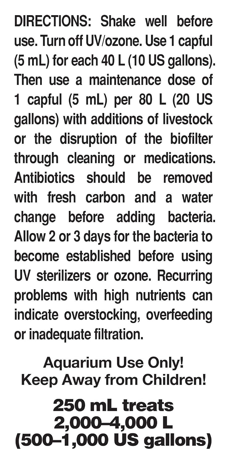 Seachem Pristine Natural Organic Waste Management, 250 ml.