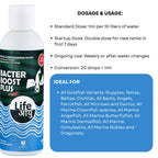 Life AAYU Bacter Boost Plus Supplement | Natural Aquarium Bacteria Starter for Clear Water | Ammonia Control Eco Balance | 100% Shrimp Safe | (100 ml)