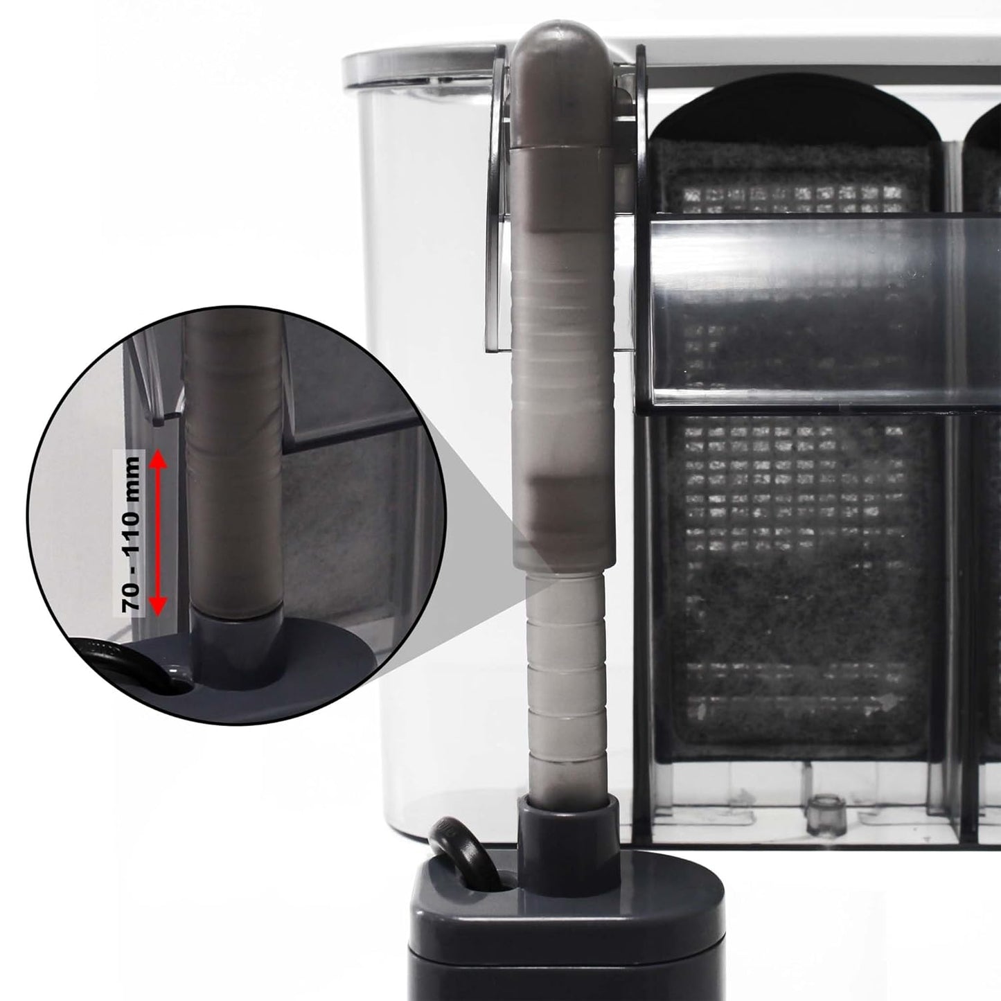 SunSun HBL-303 Tech and Toy Hang on Power Slim Filter, 1 Piece