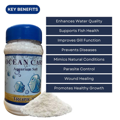 SF+ Ocean Care Tropical Aquarium Salt | Designed for Tropical Freshwater Aquariums | (1 Kg)