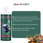 Reptile Garden Turtle Water Conditioner | Ideal Care for Aquatic Turtles | Supports Overall Health and Vitality (200 ml + 30 ml)