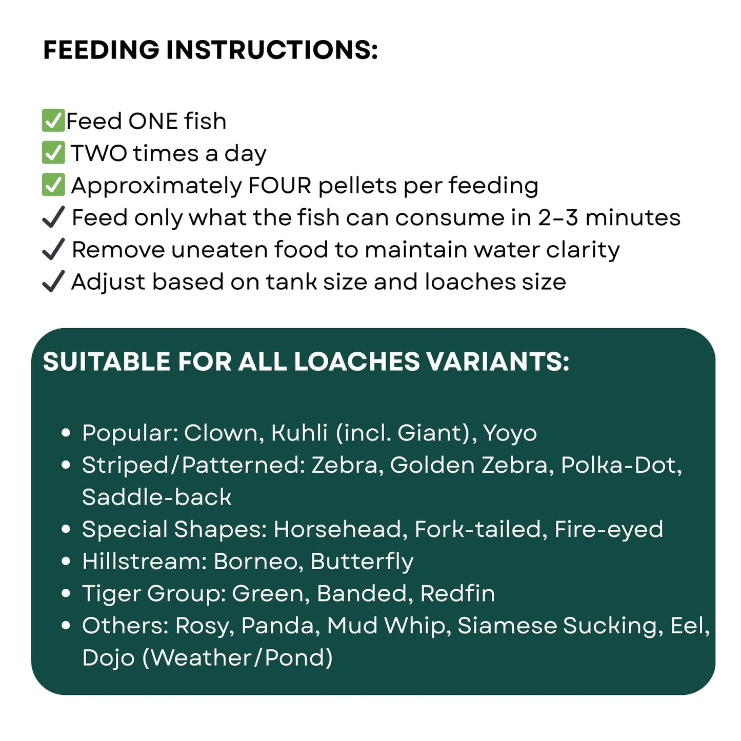 Life Aayu Tropical Loaches Aquarium Fish Food | Immunity Boost, High Protein, Humic-Enriched Diet (45 GMS)