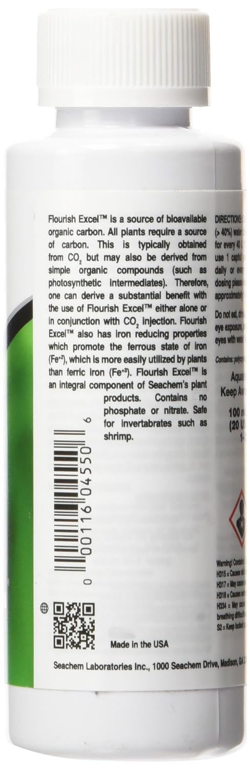 Seachem Laboratories Flourish Excel Co2 Plant Supplement, 100ml