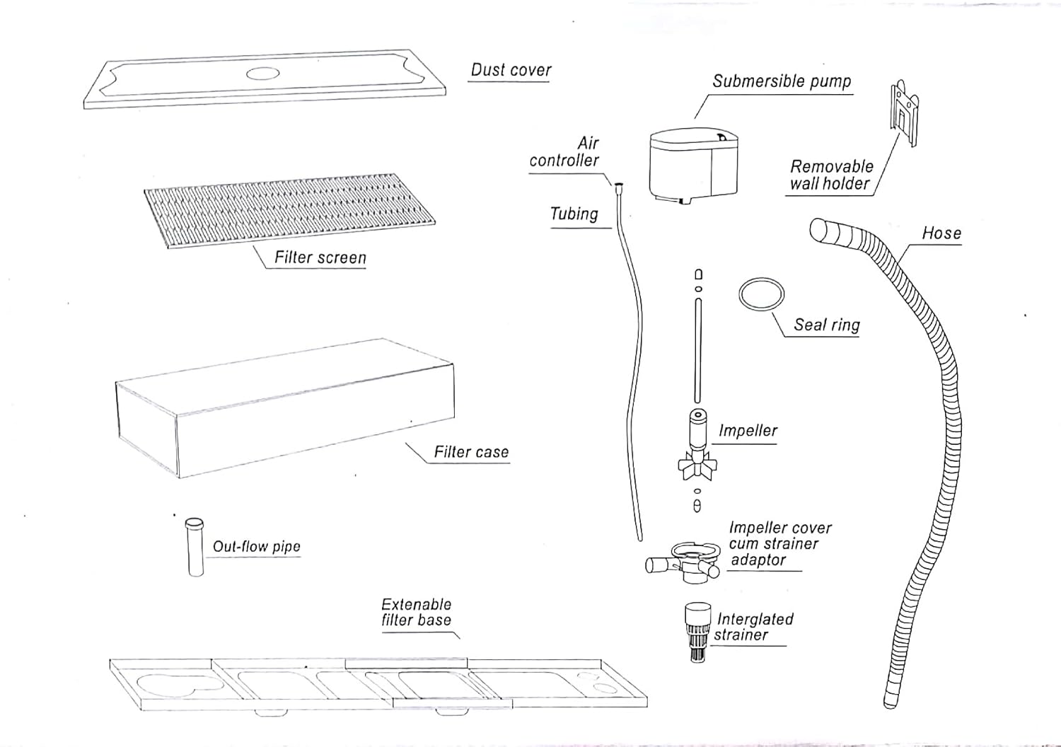 Sobo WP3880F Top Filter, 1 Piece