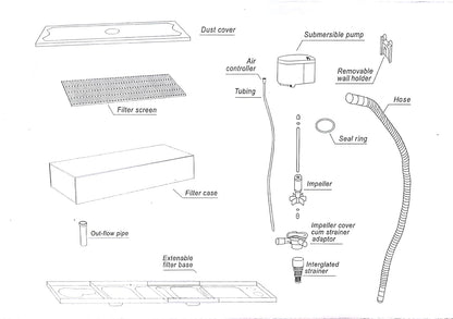 Sobo WP3880F Top Filter, 1 Piece