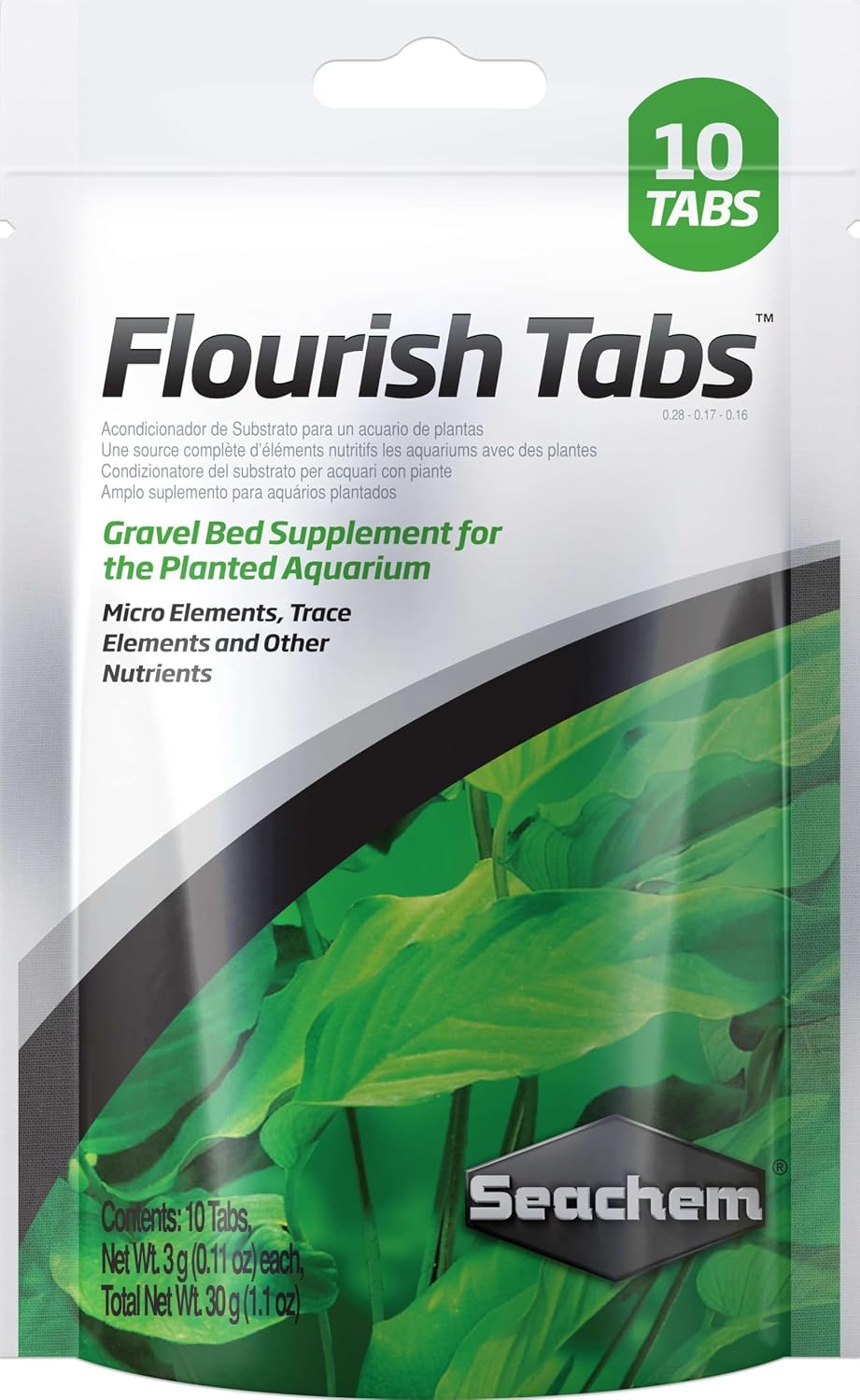 Seachem Flourish Tabs Supplement, 10 Tabs
