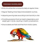 TUNAI SF+ Mix Seeds for Birds | Natural, Hand-Picked and Protein Packed Seeds (500 Gms, Parrots),All Life Stages