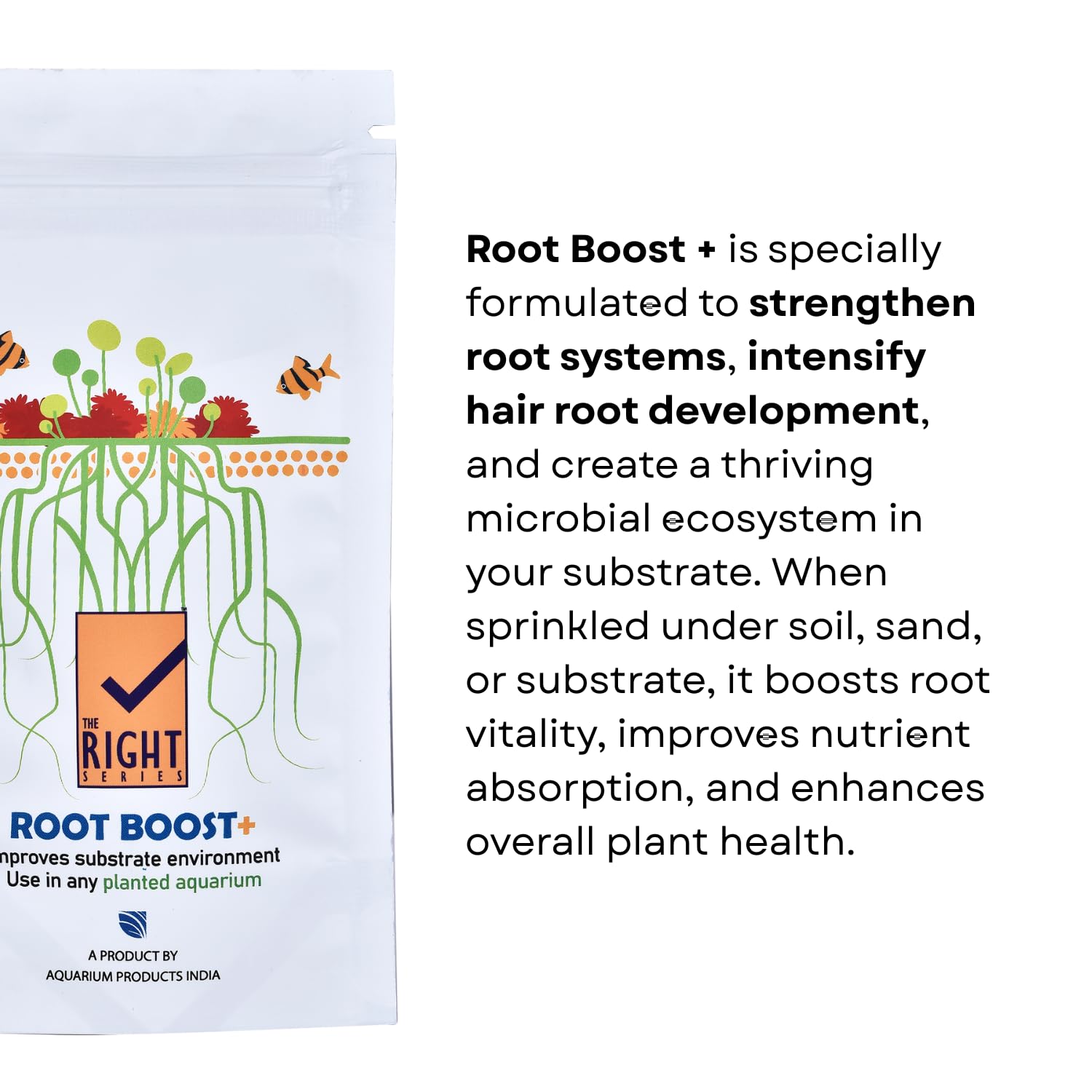 The Plant Right Series Root Boost + | Enhance Plant Growth and Root Development | (18 gms)