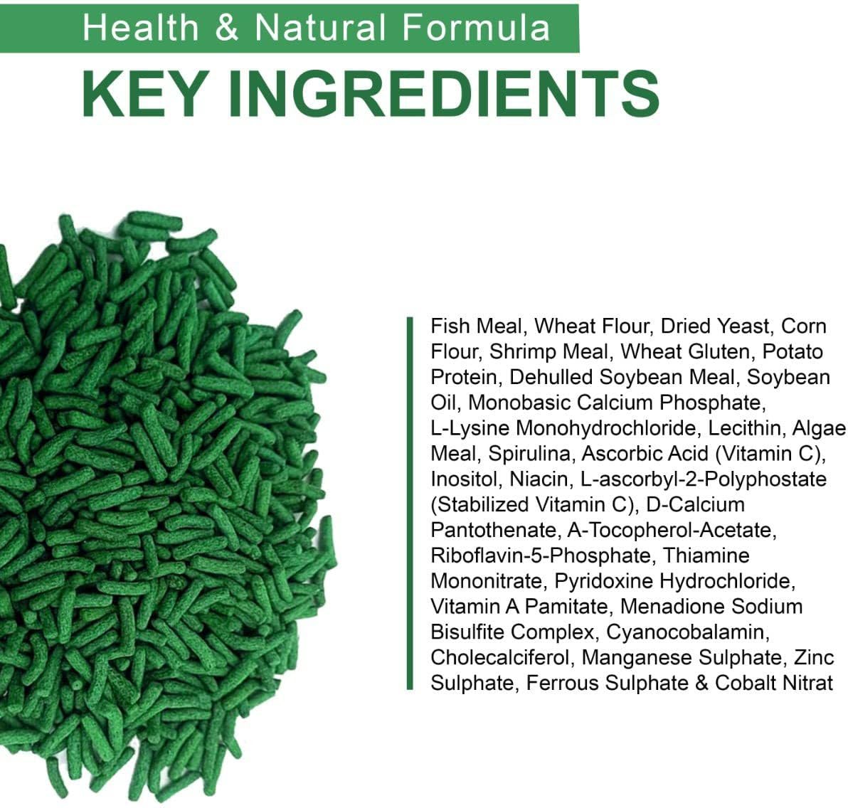 TUNAI Super Saver Silver Pack Turtle Pellet Food for All Ages of Turtle, Tortoise and Other Reptiles (Super Saver, 100G),All Life Stages