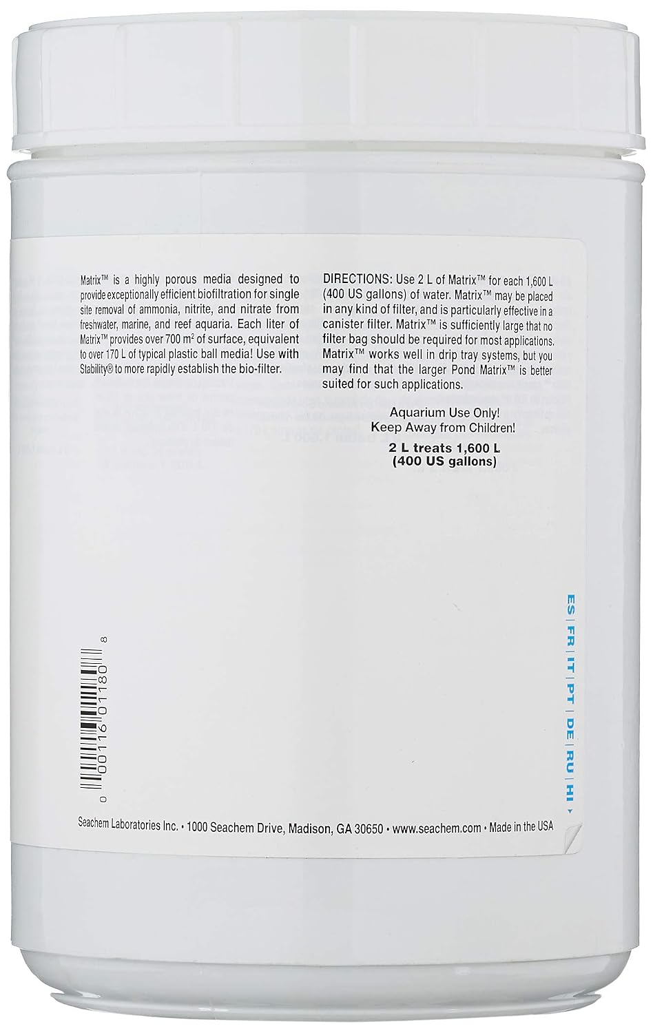 Seachem Matrix, 2 L
