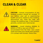 Tunai Natural Wood Shaving Bedding for Rabbit, Guinea Pig, Gerbil, Hamster, Chinchilla, Rat, White Mice, Lab Rat, White Rat, Mouse, Birds, Snake, Turtle, and Other Reptiles, 1KG