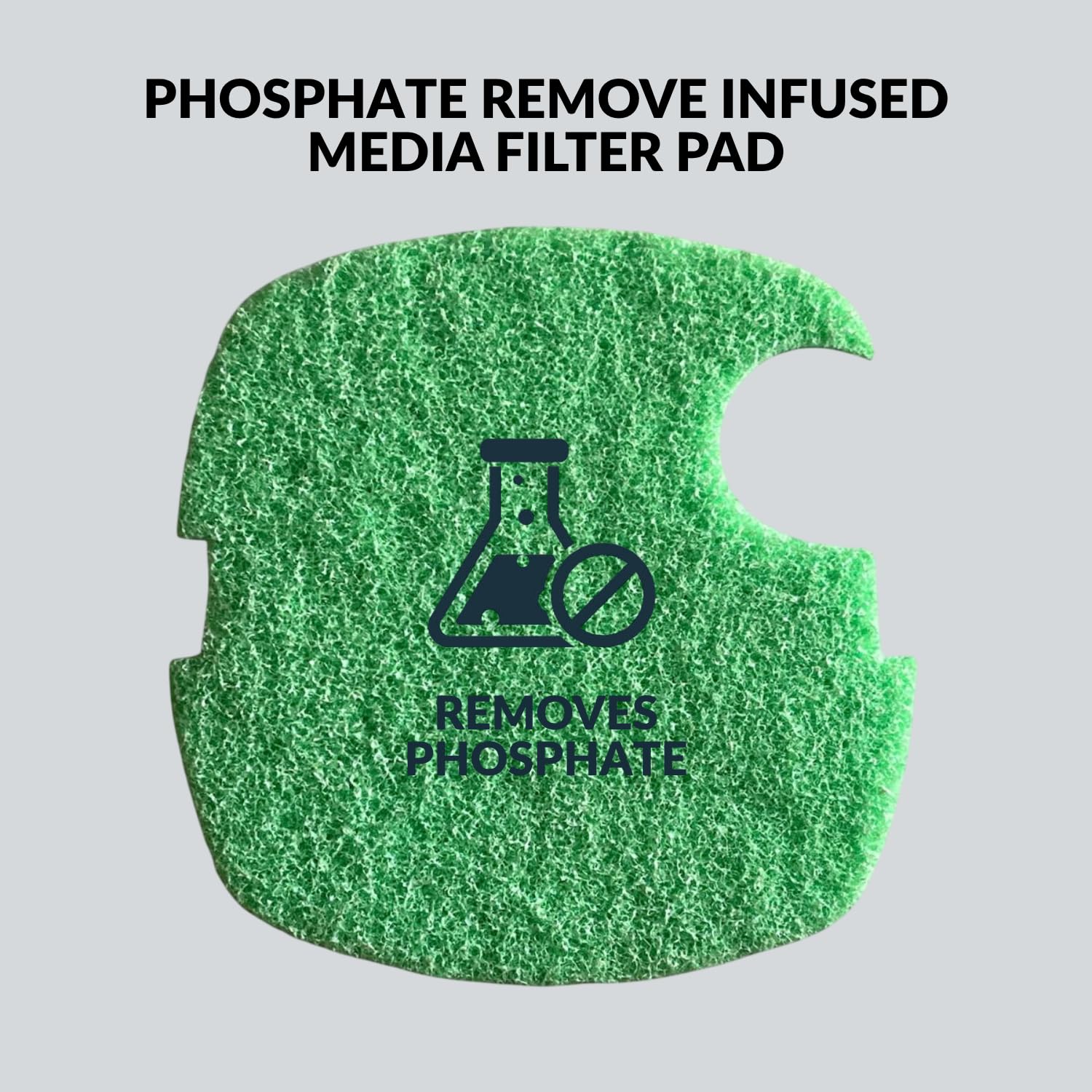 TUNAI SUNSUN Phosphate Remove Infused Media Filter Pad (Pack of 2) | Suitable for HW-303A&B | Eliminate Phosphates from Aquarium Water | Original from Store (Light Green, HW-303A and HW-304B)