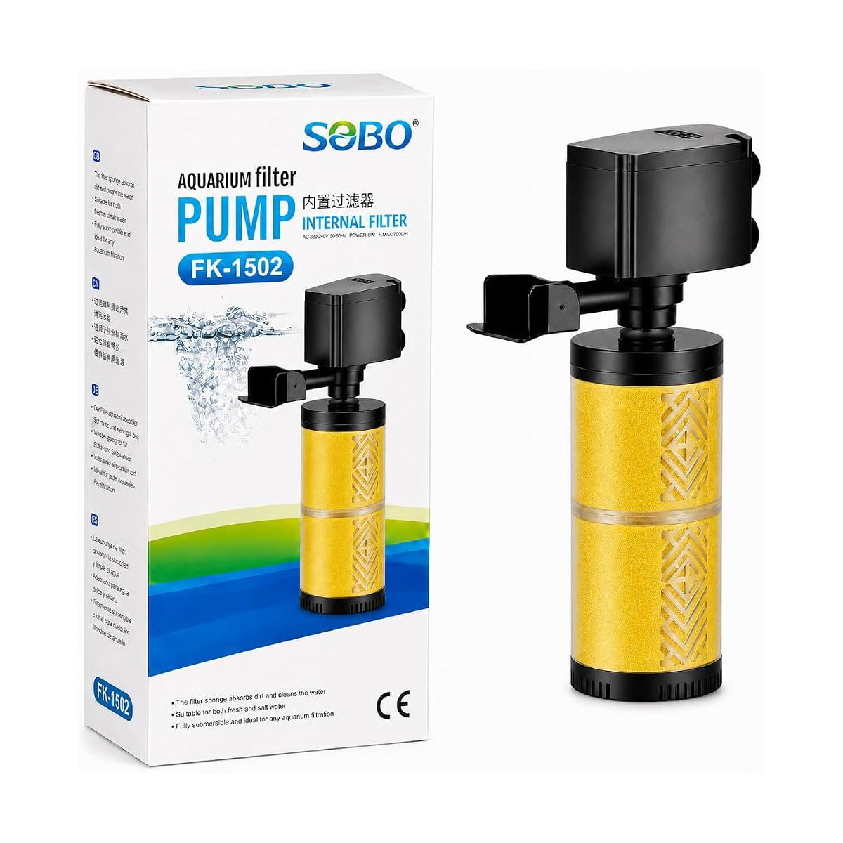 SOBO Aquarium Internal Filter (FK-1502)
