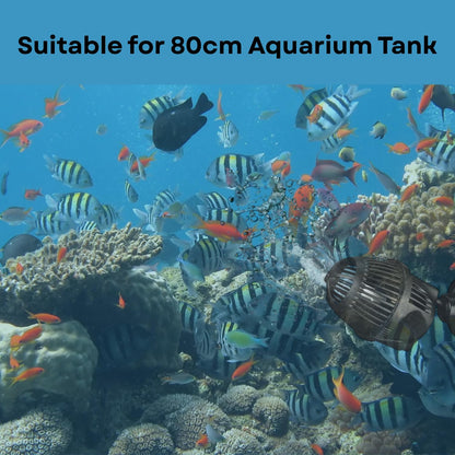 S0B0 WP-100M Super Wave Maker for Aquarium Fish Tank | Ideal Water Circulator | Multi-Angle Adjustable | Fully Submersible | Power: 6W | F.Max: 3000L/H | (Original from Tunai Store)