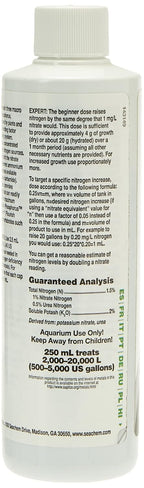 Seachem Flourish Nitrogen Planted Aquarium Fertilizer, 250ml