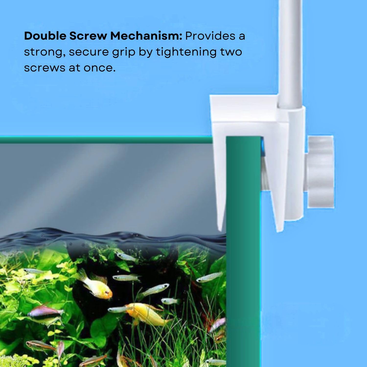 TUNAI RS-S Series Aquarium Light Set Up for Fish Aquarium (Blue + White, RS-S80)