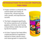 SF+ Hi-Color Tropical Fish Food | Overall Health and Vitality of Tropical Fishes | Originally from TUNAI Store (100gms, Pellets)