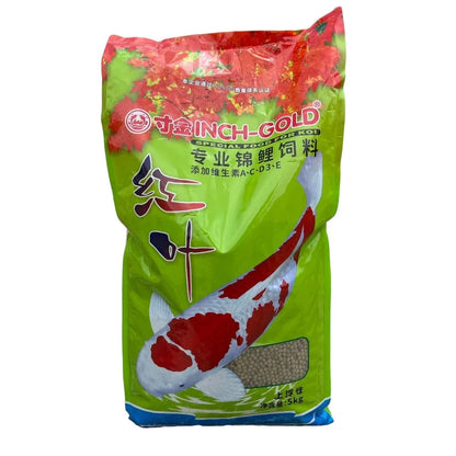 INCH-Gold Special Food for KOI Fish (5KG, Medium Pellets)