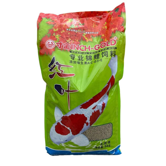 INCH-Gold Special Food for KOI Fish (5KG, Medium Pellets)