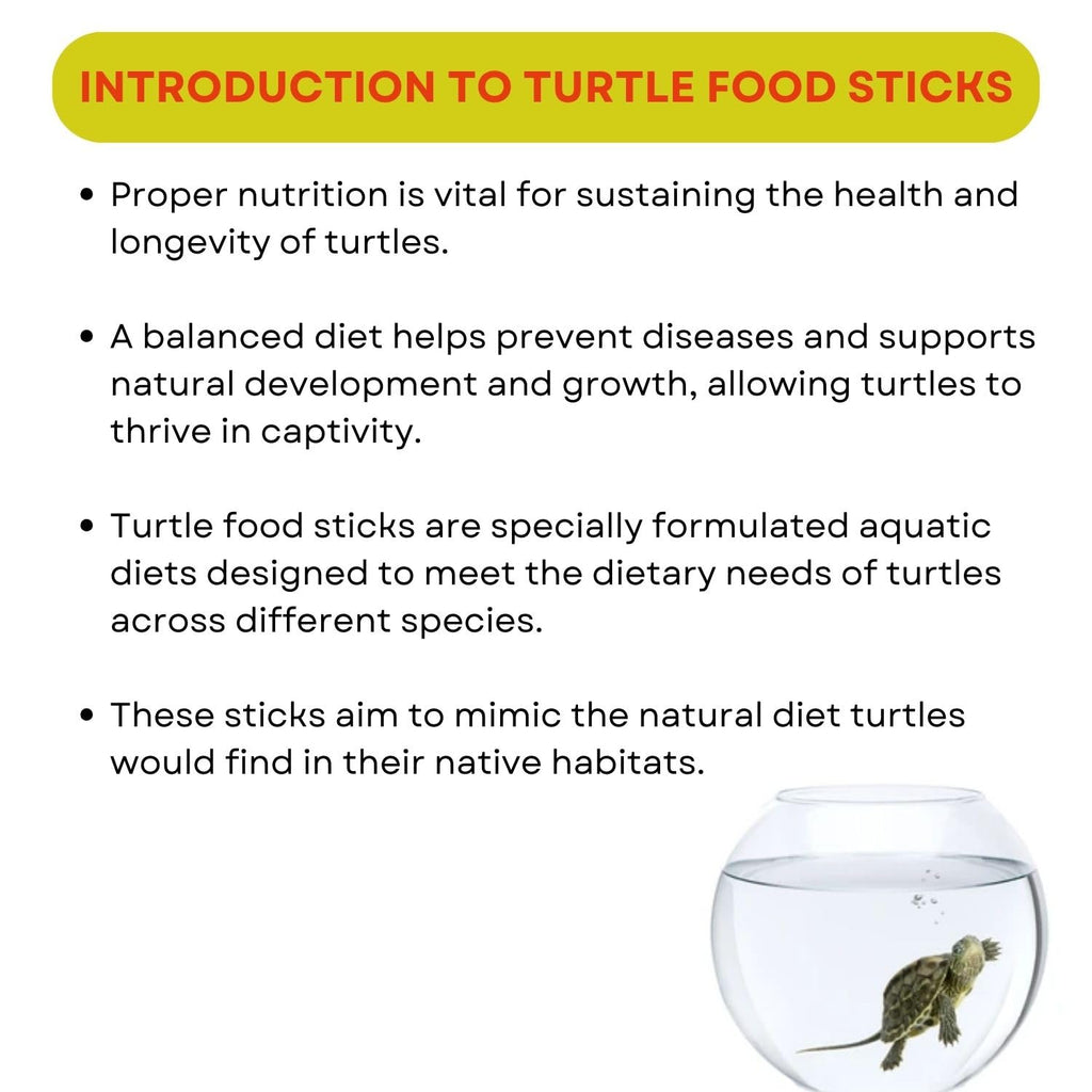 SF+ Turtle Food | Staple Food Sticks for All Turtle and Reptiles | Originally from TUNAI Store (50gms, Food Sticks)