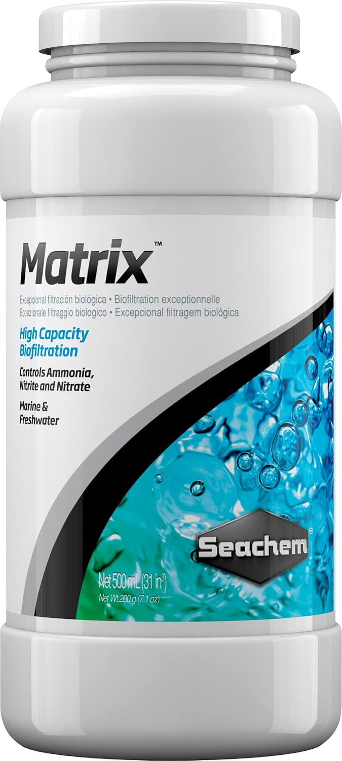 Seachem High Capacity Bio Filtration Marine and Freshwater Matrix, 500 ml