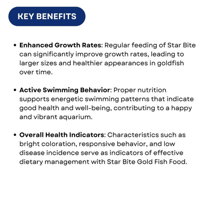 SF+ Star Bite Gold Fish Food | Daily Feeding for All Gold Fish (400gms, Pellets)