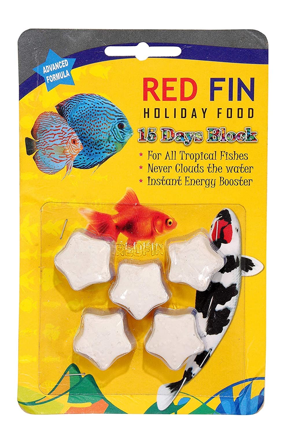 Special Weekend Vacation Aquarium Holiday Fish Food, 5 Pack, All Life Stages, Granule