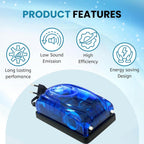 VENUS AQUA Aquarium Air Pump Ap-408A, 4 L/min