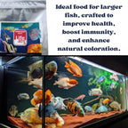Life AAYU Premium Breeder Bits for Fish | Improve Health, Boosts Immunity, and Enhance Natural Coloration (1 KG, Large Bits)