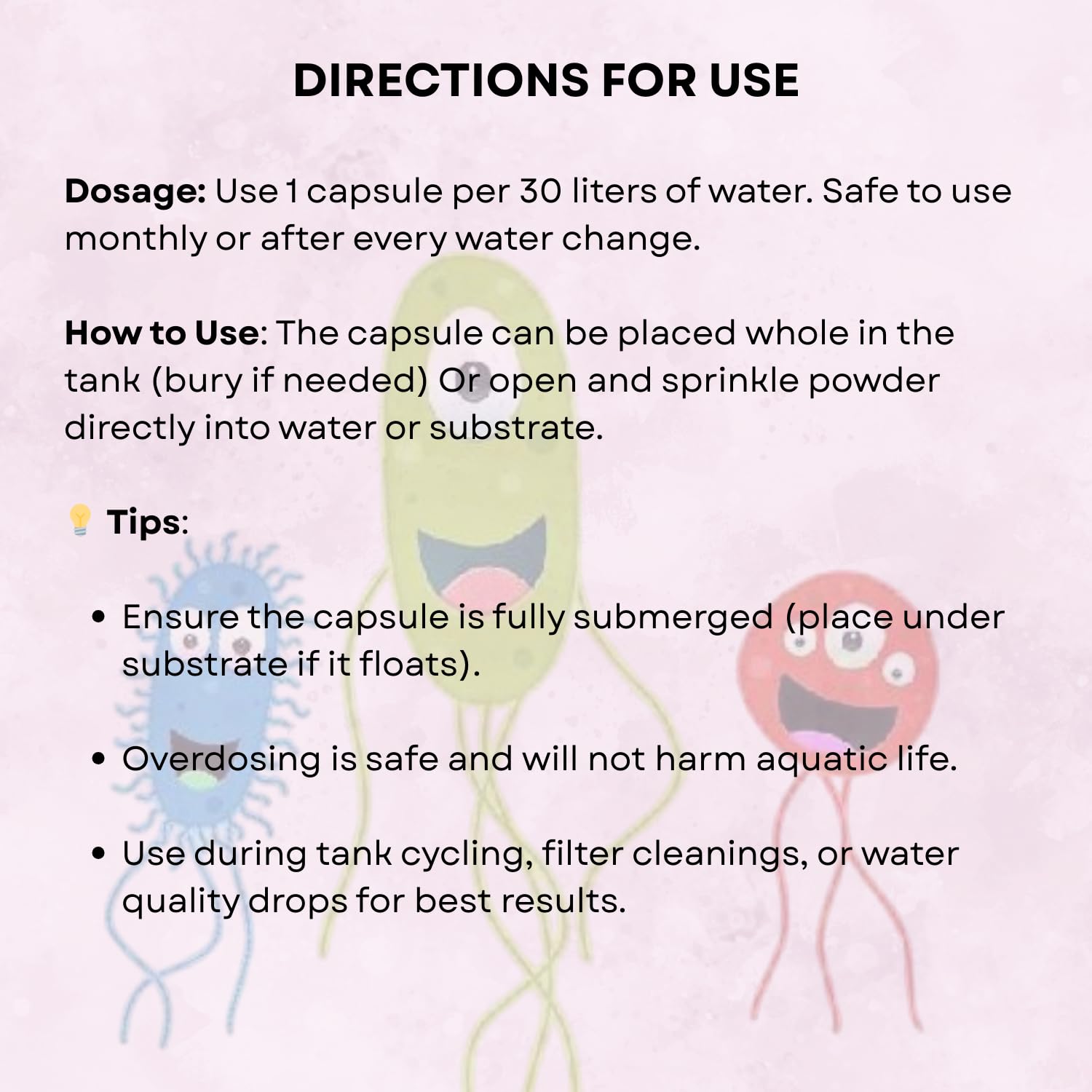 Sunken Garden Bacter Tab | Enhance Aquarium Health Naturally | Denitrifying Bacteria Tablets for Clean Water, Healthy Fish & Algae-Free Aquariums (6 Capsules + 1 Bacteria Capsule Free)