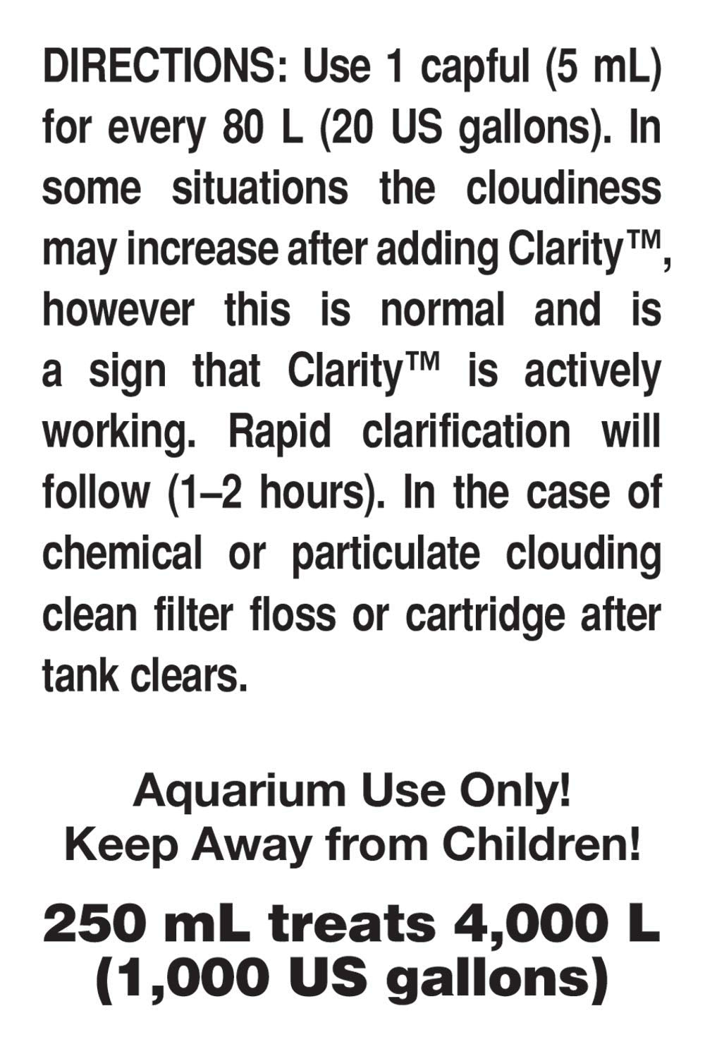 Seachem Clarity, 250ml