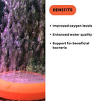 TUNAI Dophin BS-DRS Air Stone for Aquarium Fish Tank | Air Stone for Aquariums | Aerates, Decorates and Water Circulation