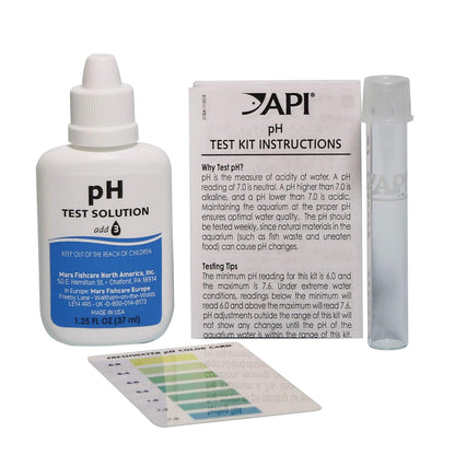 API Api Freshwater Ph Test Kit, 250 Tests Per Kit, 68 G, 1 Piece