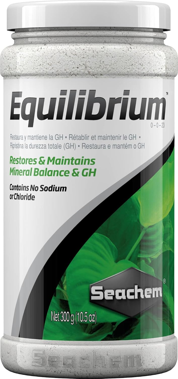 Seachem RS Electricals Equilibrium Aquarium Water Conditioner, 300 g