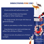 Sunken Garden Koi Fish Water Conditioner | Premium Pond Care for Royal Fish | for Indian Koi & Pond Water (100 ml)