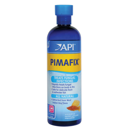 API Pimafix Anti fungal Fish Remedy, All Natural 16 FL OZ (473 ML)