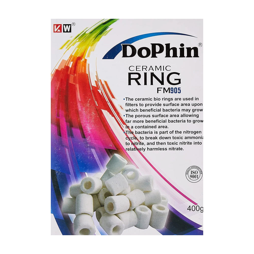 DOPHIN Ceramic Ring | 400g | Aquarium Filter Media