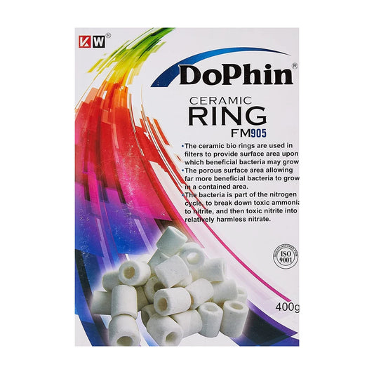DOPHIN Ceramic Ring | 400g | Aquarium Filter Media