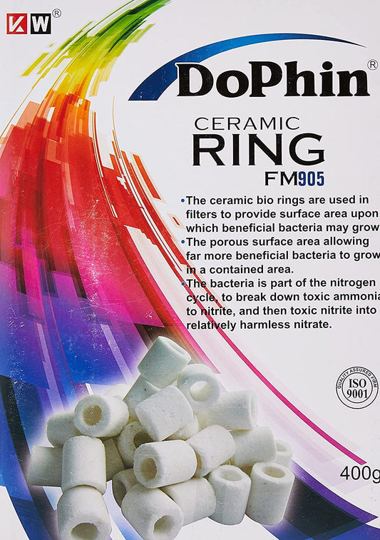 DOPHIN Ceramic Ring | 400g | Aquarium Filter Media