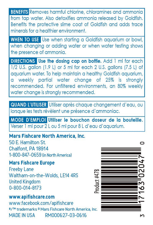 API Goldfish Protect, 4 OZ / 118.3 mL