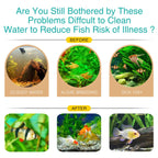 DOPHIN Ceramic Ring | 400g | Aquarium Filter Media