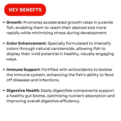 SF+ Star Bite Fish Food | Super Saver Pack (400g, Fast Red)