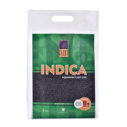 The Plant Right Series Indica Aqua Soil | Designed to Nourish Plants | Aquarium Plant Soil (3L)
