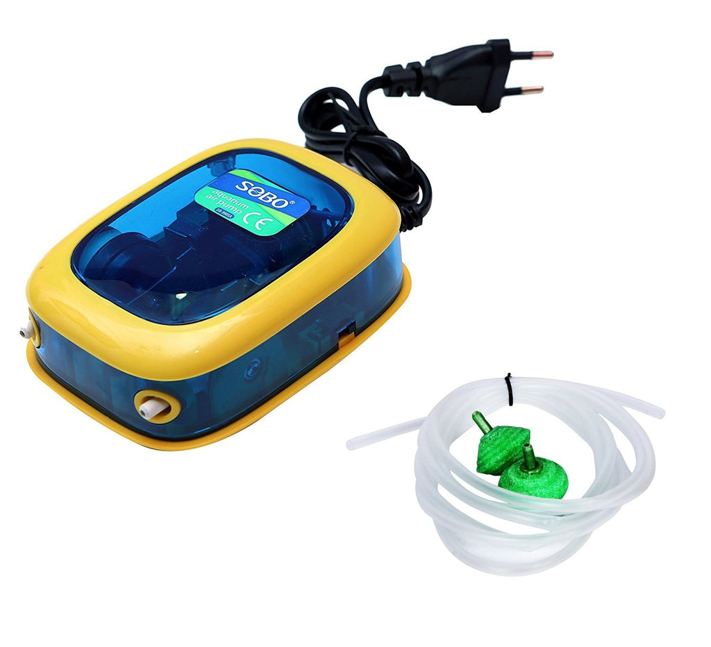 Sobo Aquarium Air Pump 2 Nozzle (SB-9905A)