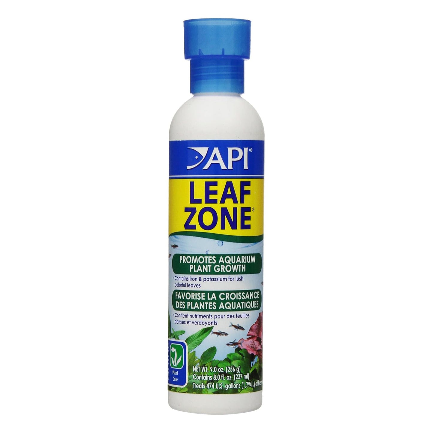 API Aquarium Pharmaceuticals Leaf Zone Liquid Plant Fertilizer, 8 oz