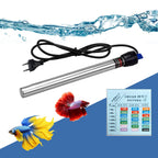 Jainsons Pet Products RS Electricals 500W Aquarium Fish Tank Heater | Break-Proof Stainless Steel Rod | Adjustable 12°C–34°C | Ideal for Tanks up to 6 Feet