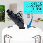 SUNSUN External Canister Aquarium Filter HW-603B, 400 L/H, 1 Piece